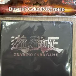 Yugioh Yu-Gi-Oh Konami Binder Trading Duelist Card Portfolio Black 1996 Vintage - Image 2