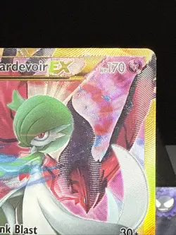 Pokemon Card Gardevoir EX 116/114 XY Steam Siege Holo Secret Rare Played - Image 2