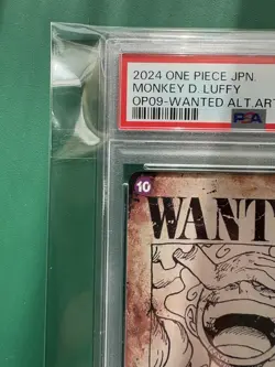PSA 10 Luffy OP05-119 Wanted Emperors in the New World ONE PIECE Card Japanese - Image 2