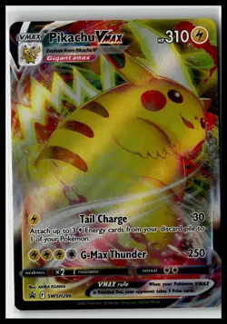 SWSH: Sword & Shield Promo Cards #SWSH286 Pikachu VMAX Holo - Image 1