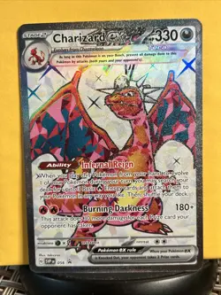 Charizard ex SVP 056 Black Star Promo Full Art Pokemon TCG Card Ultra Rare - Image 1