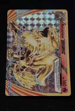 Arcanine Break - XY180 - Pokemon XY Promo Ultra Rare Card LP - Image 1