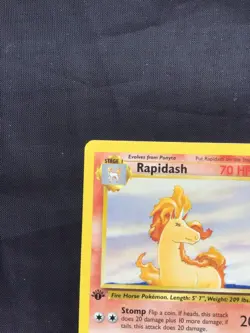 Pokemon Cards: Jungle 1st Edition Uncommon: Rapidash 44/64 - Image 2
