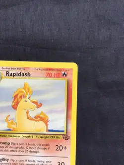 Pokemon Cards: Jungle 1st Edition Uncommon: Rapidash 44/64 - Image 3