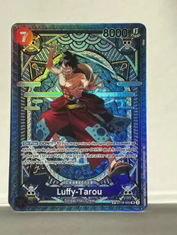 ST18-005 SP SR LUFFY-Tarou One Piece Card- English NM/M Fist Of Divine Speed TCG - Image 1