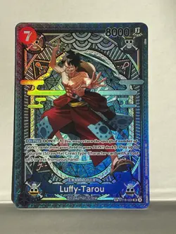 ST18-005 SP SR LUFFY-Tarou One Piece Card- English NM/M Fist Of Divine Speed TCG - Image 2