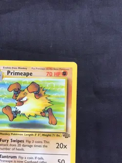 Pokemon Cards: Jungle 1st Edition Uncommon: Primeape 43/64 - Image 3