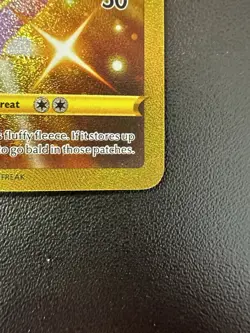 CLEAN Flaaffy 280/264 Swsh08: Fusion Strike Gold Holo Rare Pokemon Card NM - Image 3