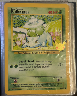 Pokemon First Partner Pack 25th Anniversary Jumbo Cards Complete Set And Binder - Image 3