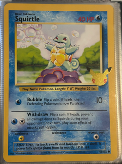 Pokemon First Partner Pack 25th Anniversary Jumbo Cards Complete Set And Binder - Image 5