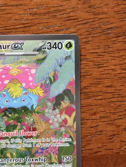 Pokemon TCG Scarlet & Violet 151 Venusaur EX SIR Holo Card 198/165 - Image 5