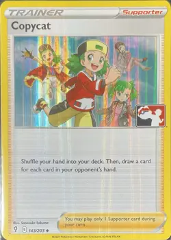 Copycat Holo Uncommon Prize Pack Series Cards 143/203 - Image 1