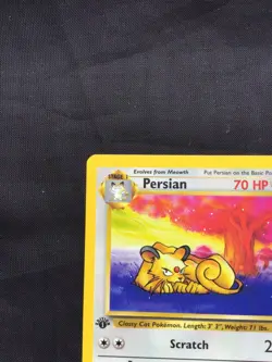 Pokemon Cards: Jungle 1st Edition Uncommon: Persian 42/64 - Image 2