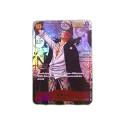 Shanks OP09-004 SR - One Piece Card Game - Holographic / Foil - Image 1