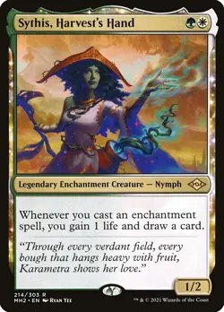 Sythis, Harvest's Hand MTG Modern Horizons 2 Rare NM x1 - Magic Card Commander - Image 1