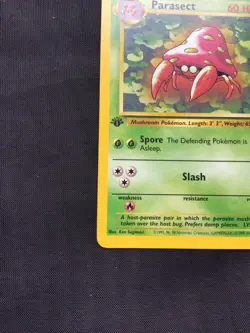 Pokemon Cards: Jungle 1st Edition Uncommon: Parasect 41/64 - Image 5
