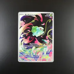 Bulbasaur 133/132 Pokemon Mega Evolution Holo Full Art Card - Image 1