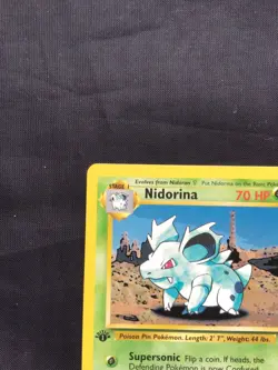 Pokemon Cards: Jungle 1st Edition Uncommon: Nidorina 40/64 - Image 2