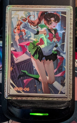 Sailor Jupiter Sailor Moon MVR-06 Goddess Story No Doubt Getting Wet Card Waifu - Image 1