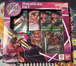 BANDAI 2802212 One Piece Trading Card Game: Illustration Box Volume 4 - Image 1
