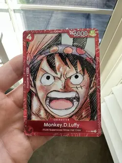Monkey.D.Luffy P-022 One Piece Premium Card Collection Film RED Edition NM - Image 1