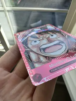 Monkey.D.Luffy P-022 One Piece Premium Card Collection Film RED Edition NM - Image 2