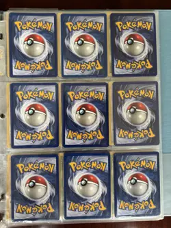 Huge Vintage Pokemon Card Binder - Base Set - Jungle - Fossil - Image 2