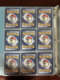 Huge Vintage Pokemon Card Binder - Base Set - Jungle - Fossil - Image 5