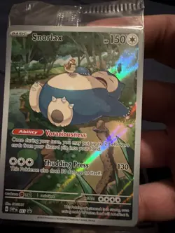 Sealed Snorlax 051 Sv: Scarlet & Violet Promo Cards Holo - Image 1