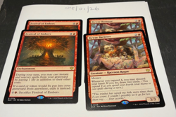 Magic the Gathering MTG Assorted Red x4 Rare Cards NM/M Bloomburrow - Image 1