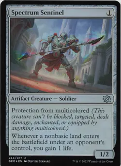 Spectrum Sentinel - FOIL - U The Brothers' War 244 - MTG - Image 1