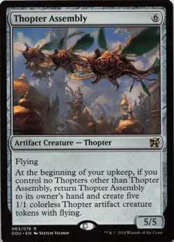 Thopter Assembly R Duel Decks: Elves vs. Inventors 63 - LP MTG - Image 1
