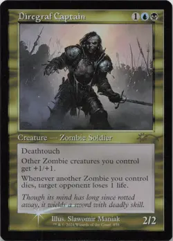 Diregraf Captain (Retro Frame) - FOIL - R Secret Lair Drop Series 858 - MTG - Image 1