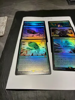 Magic the Gathering MTG Assorted x6 Rare FOIL Cards NM/M Final Fantasy - Image 2