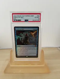 2023 Magic the Gathering Force of will Foil PSA 6 #50 - Image 1