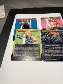 Magic the Gathering MTG Assorted x4 Uncommon Borderless Cards NM/M Final Fantasy - Image 2