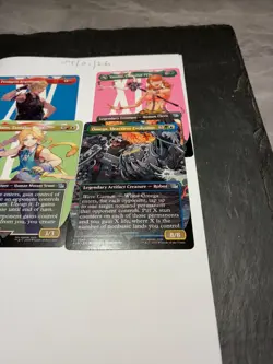 Magic the Gathering MTG Assorted x4 Uncommon Borderless Cards NM/M Final Fantasy - Image 4