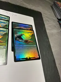 Magic the Gathering MTG Sazh's Chocobo x5 Uncommon Cards NM/M Final incl 2x FOIL - Image 3