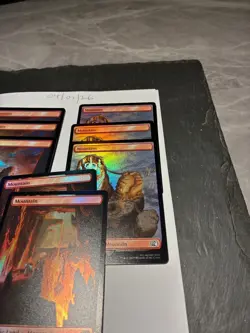 Magic the Gathering MTG Assorted Mountain Full Art x8 Land FOIL Cards NM/M Final - Image 4