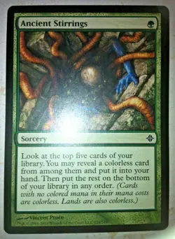 Ancient Stirrings - Rise of the Eldrazi - Magic: The Gathering - MTG - Image 1