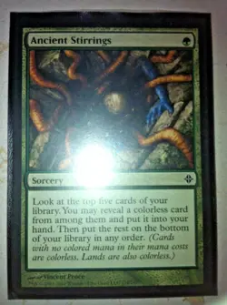 Ancient Stirrings - Rise of the Eldrazi - Magic: The Gathering - MTG - Image 3