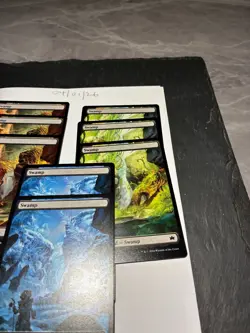 Magic the Gathering MTG Assorted Swamp Full Art x8 Land Cards NM/M Bloomburrow - Image 4