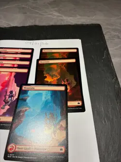 Magic the Gathering MTG Assorted Mountain Full Art x7 Land Card NM/M Bloomburrow - Image 4