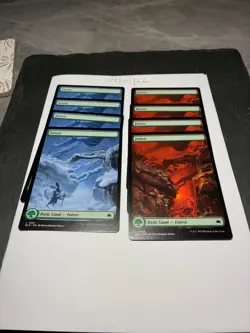 Magic the Gathering MTG Assorted Forest Full Art x8 Land Cards NM/M Bloomburrow - Image 1