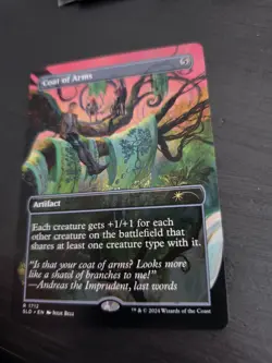 MTG Magic Coat Of Arms R 1712 Sld EN KARTE CARD FULL SPECIAL ART Tcg - Image 4