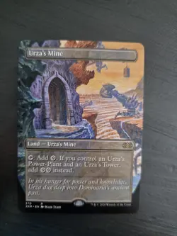 MTG Magic Urzas Urza's Mine R 2xm 370 Saga EN KARTE CARD FULL SPECIAL ART Tcg - Image 4