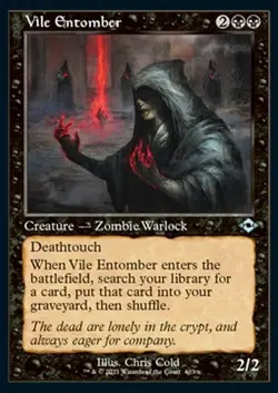 MRM FR/VF Fossoyeur abject - Vile Entomber Extras NM/M MTG Magic MH2 - Image 1