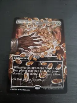 MTG Magic Smothering Tithe Fullart Cmm M 0693 EN KARTE CARD FULL SPECIAL ART - Image 2