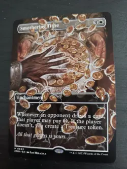 MTG Magic Smothering Tithe Fullart Cmm M 0693 EN KARTE CARD FULL SPECIAL ART - Image 4