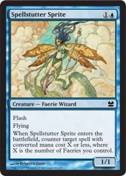 Spellstutter Sprite - Foil Modern Masters Near Mint, English - MTG - Image 1